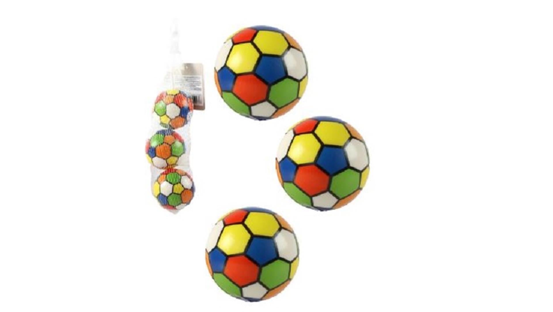 Boules en cuir artificiel 3 pièces en filet 6cm
