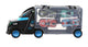 Camion 28cm avec 4 voitures 33x12x7cm