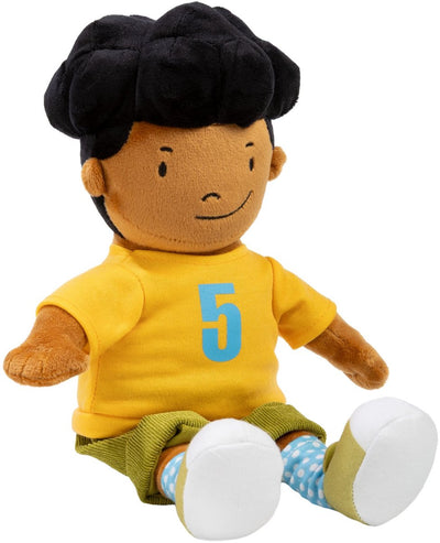 Bambolino fien teun peluche 35 cm peluche sem - jouets bébé bambin - thème ferme - jouets - 1 an, 2 ans, 3 ans, 4 ans