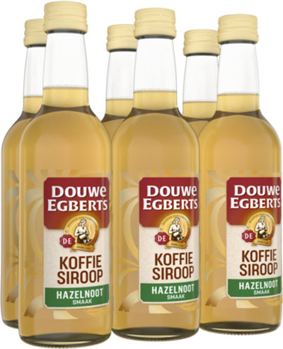 Douwe Egberts sirop noisette (6x 250 ml)