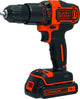 Perceuse à percussion sans fil Black+decker bdchd18k-qw - 1,5ah