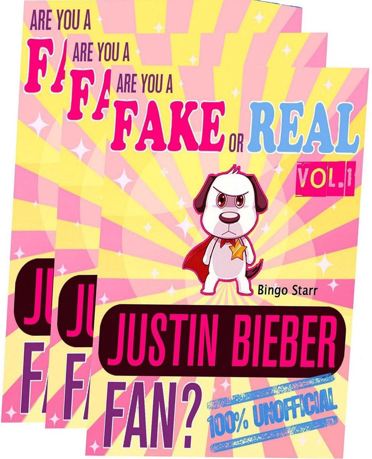 Êtes-vous un faux ou un vrai fan de Justin Bieber ? version groupée - rouge, jaune et bleu - le jeu de quiz et de faits 100% non officiel sur les voyages