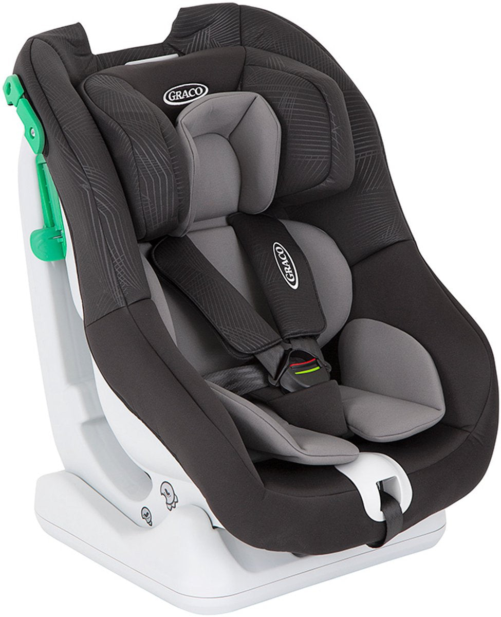 Graco extend lx r129 - minuit - siège auto convertible 2 en 1 - de 40 à 105 cm (de la naissance à environ 4 ans)
