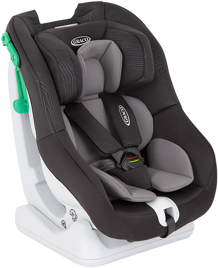 Graco extend lx r129 - minuit - siège auto convertible 2 en 1 - de 40 à 105 cm (de la naissance à environ 4 ans)