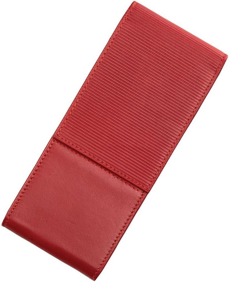 Trousse à crayons Lamy a316 | cuir nappa rouge | pour 3 produits d'écriture | fermeture magnétique – fabriquée en Allemagne