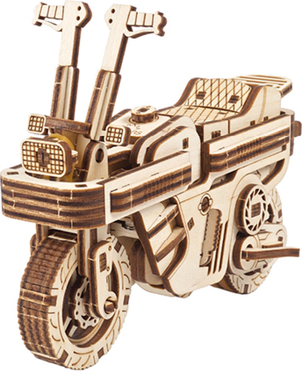Modèle 3D en bois Ugears - scooter pliable