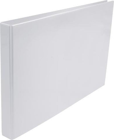 Classeur à anneaux de présentation Kangaro - a3 - 4 anneaux - largeur dos 25 mm - blanc - k-1193