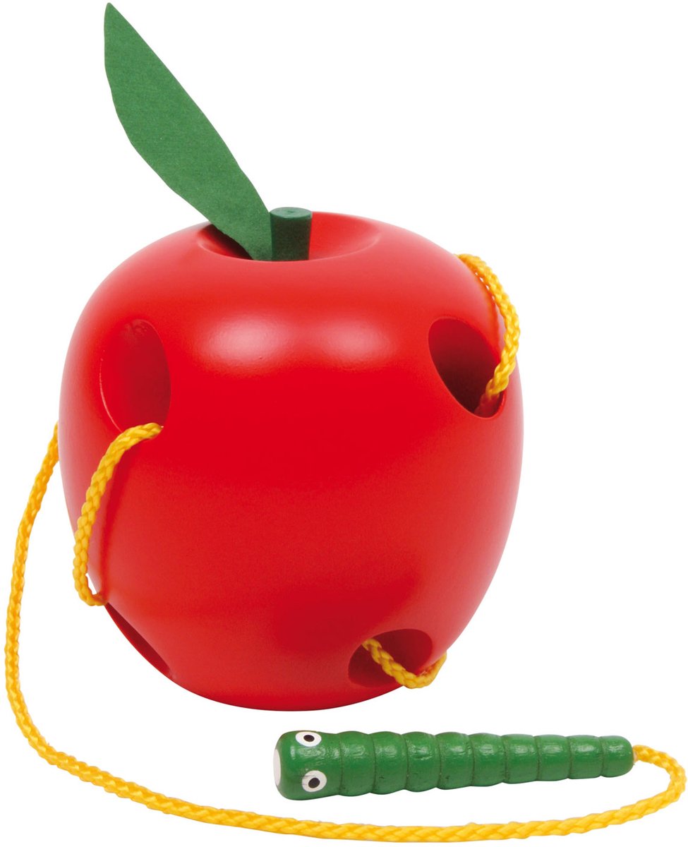 Petit pied en bois pomme