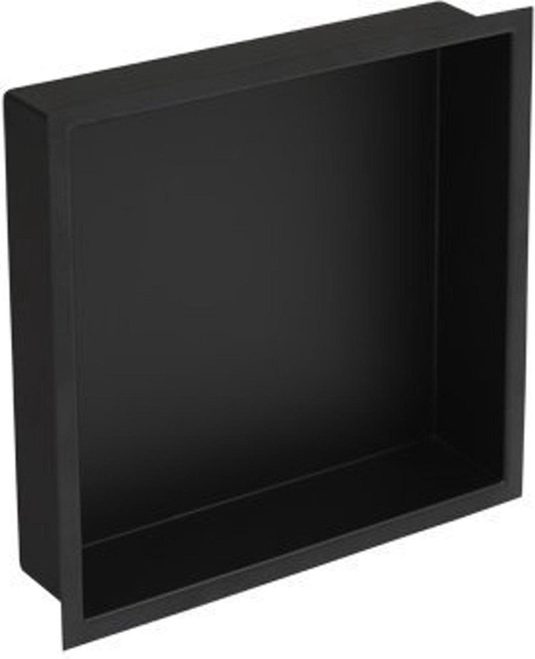 Plieger boîte de réception niche encastrable avec bride 30x30x7,5cm étanche noir