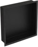 Plieger boîte de réception niche encastrable avec bride 30x30x7,5cm étanche noir