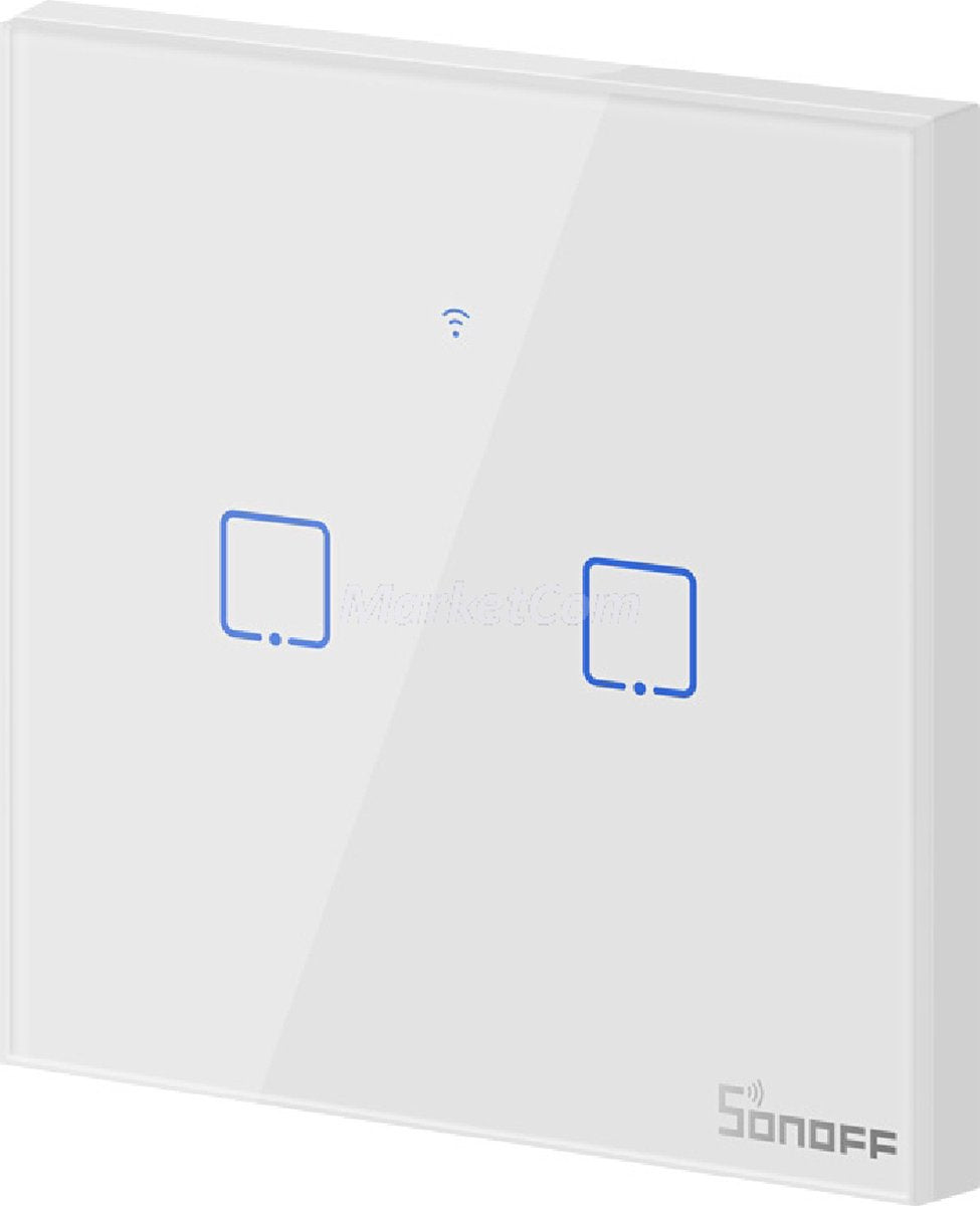Sonoff commutateur intelligent wifi t0 eu tx (2 canaux)