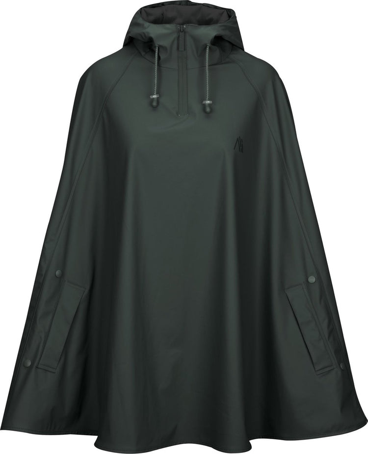 Poncho de pluie Ralka senior - grésillement - vert foncé - s m