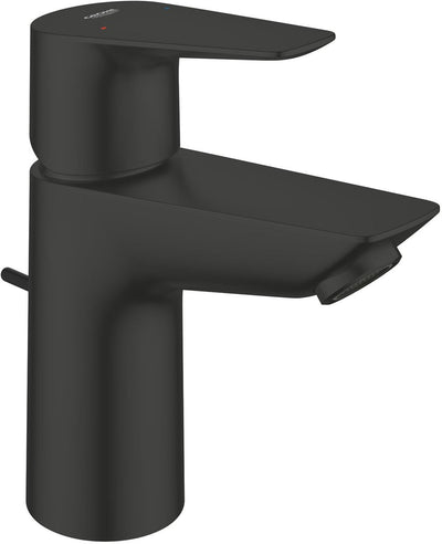 Mitigeur de lavabo Grohe Start Edge taille S – avec garniture de vidage – sans plomb (zéro) – noir mat