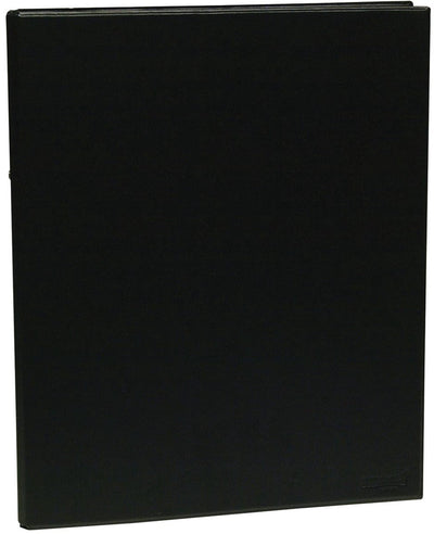 Classeur à anneaux Aurora a5 – classeur à anneaux – 2 anneaux – 25 mm – PVC – noir