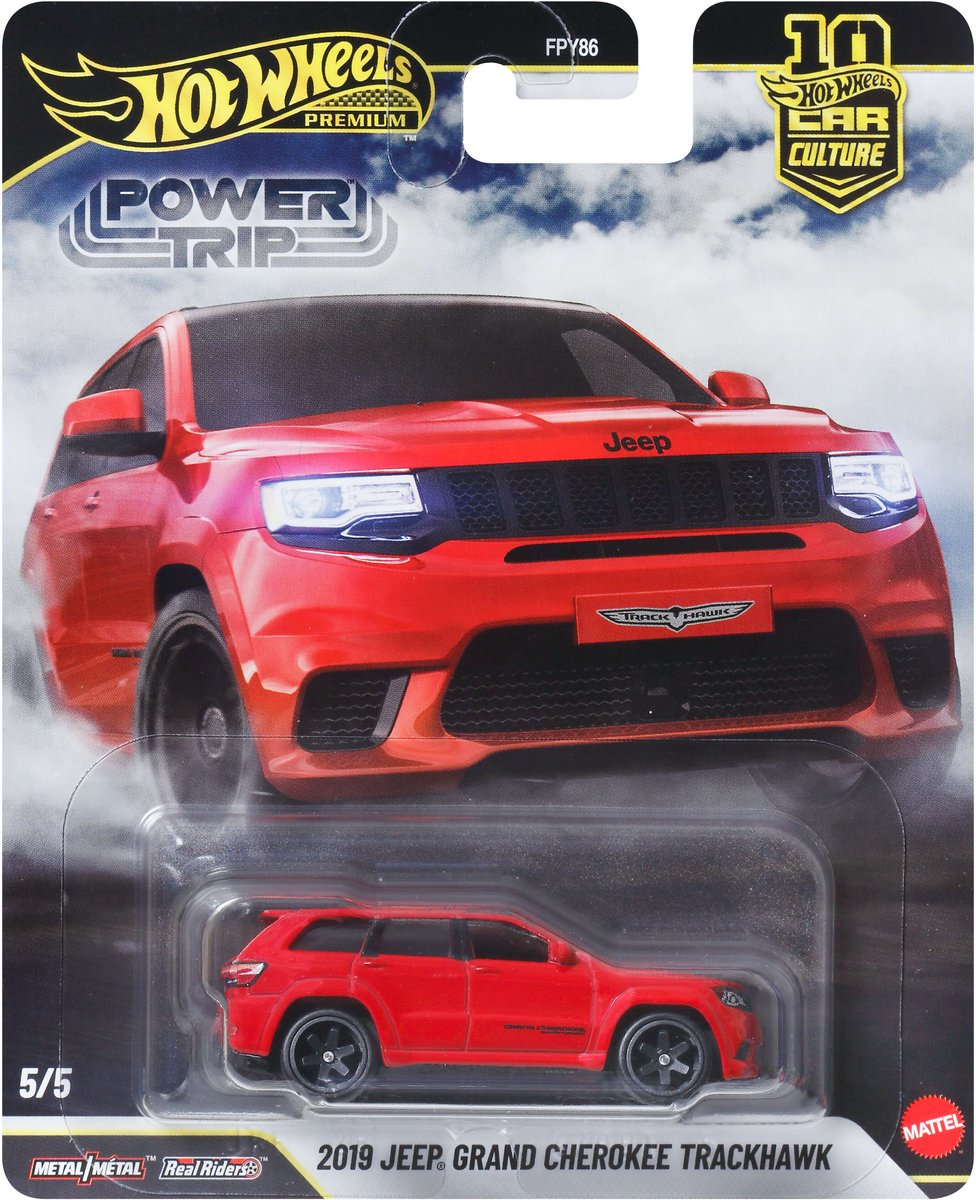Hot Wheels JKF28 - Power Trip - Jeep Grand Cherokee 2019