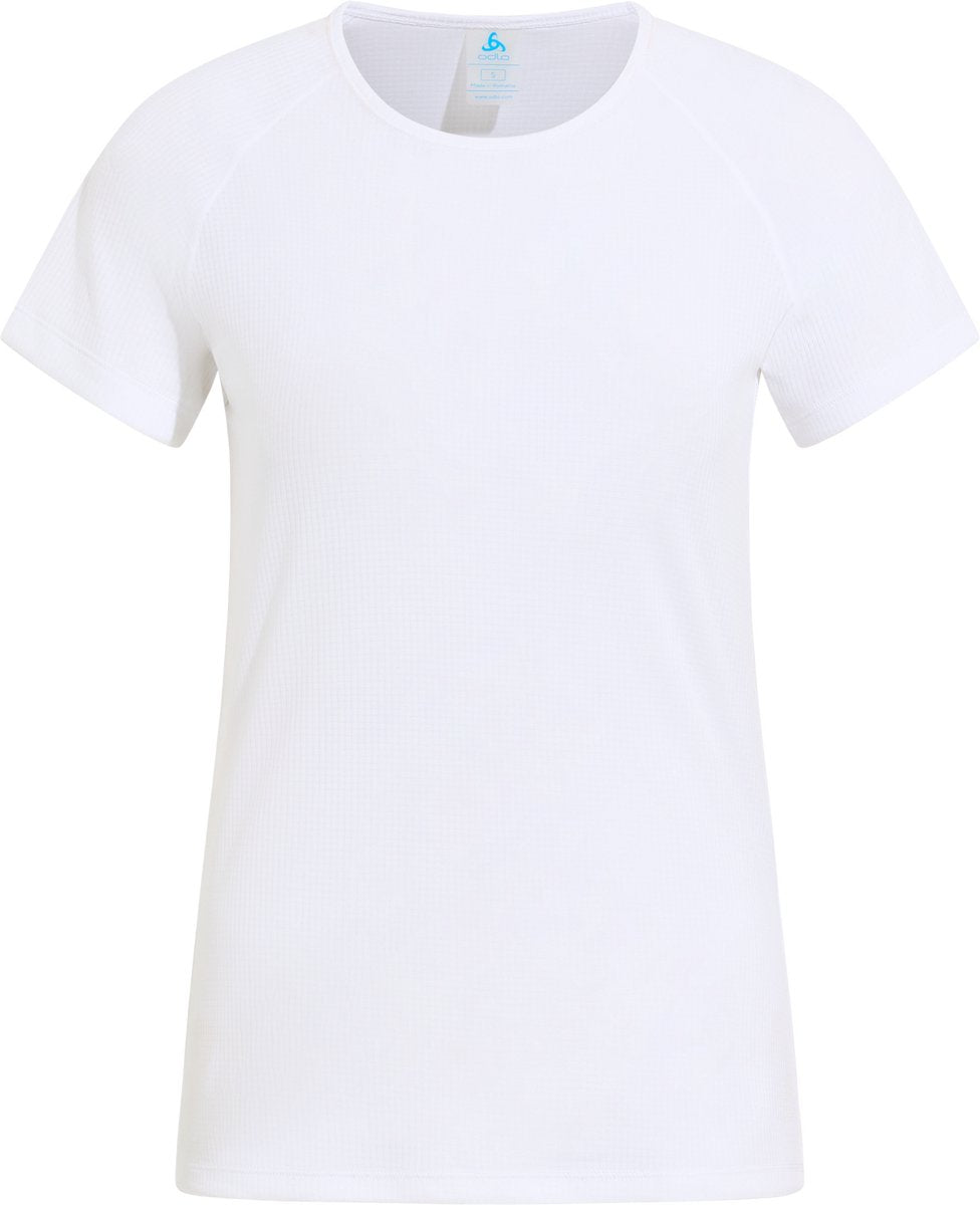 Odlo sous-vêtement actif léger avec col rond et manches courtes - femme - blanc - s
