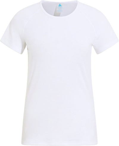 Odlo sous-vêtement actif léger avec col rond et manches courtes - femme - blanc - s