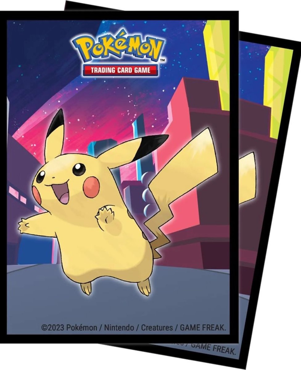 Ultrapro ultra pro - Pokémon TCG - Série Galerie - 65 couvertures de cartes standard - Skyline chatoyante (63 x 89 mm)