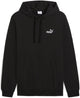 Puma ess petit non. 1 logo sweat à capuche fl pull unisexe - noir