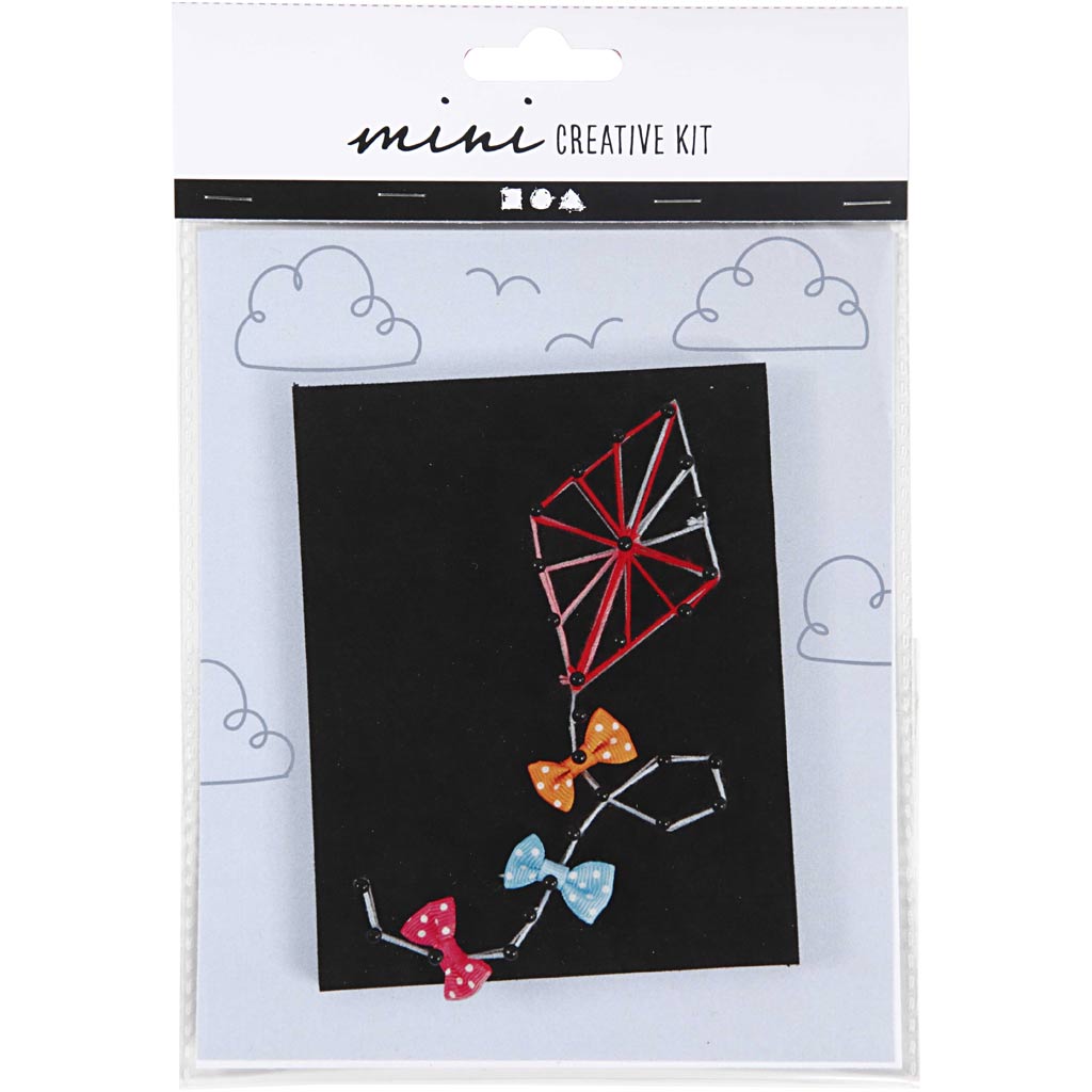 Creativ company mini set créatif, cerf-volant, 1 boîte