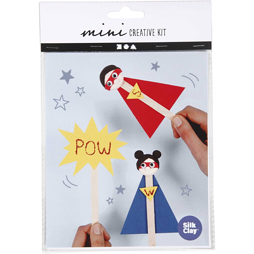 Creativ company mini set créatif, figurine en bâton de glace, 1 boîte