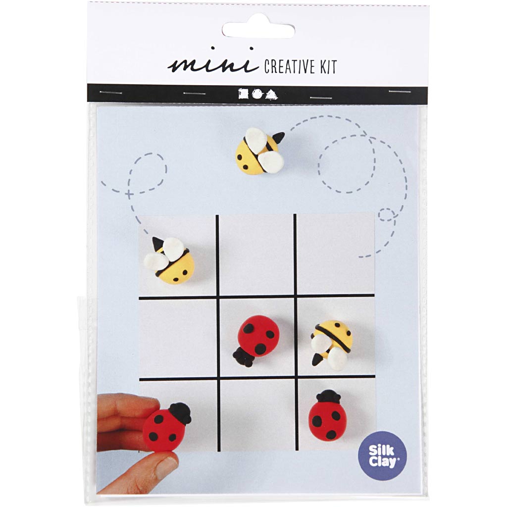 Creativ company mini set créatif, tic-tac-toe, 1 boîte