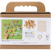 Creativ company mini hobby set dessin, jeu de mémoire et trois à la suite, différentes couleurs, 1 boîte