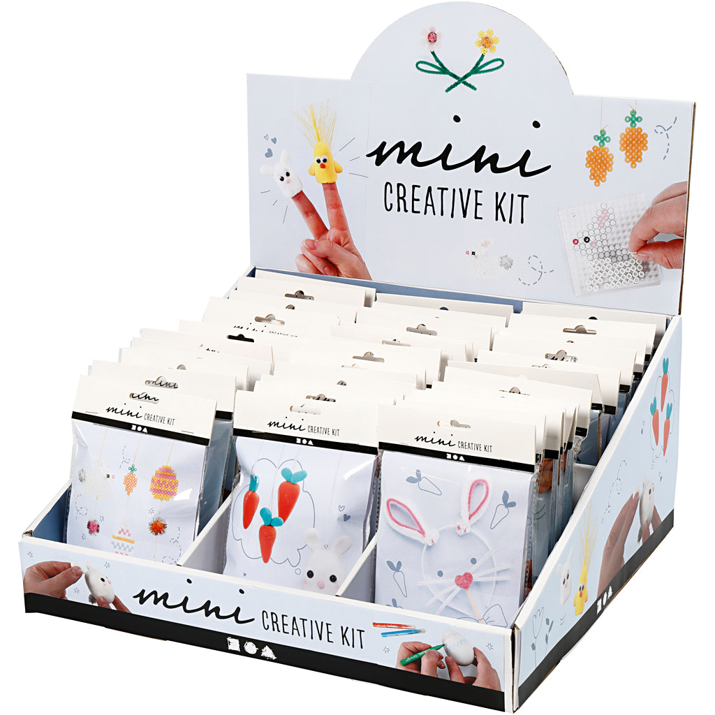 Creativ company mini kit créatif, h : 539 mm, d : 410 mm, l : 460 mm, 54 jeux 1 boîte