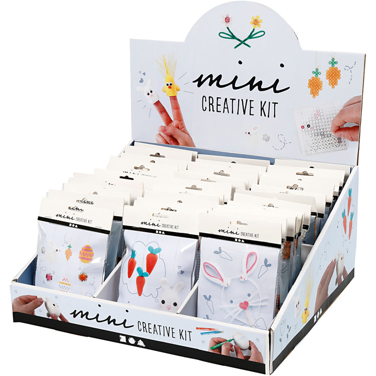 Creativ company mini kit créatif, h : 539 mm, d : 410 mm, l : 460 mm, 54 jeux 1 boîte