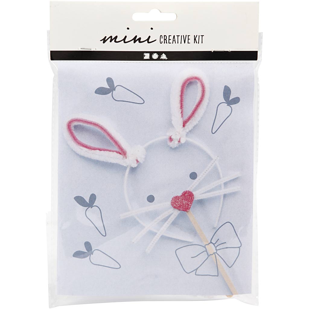 Creativ company mini set de loisirs, set d'épingles à cheveux, 1 boîte