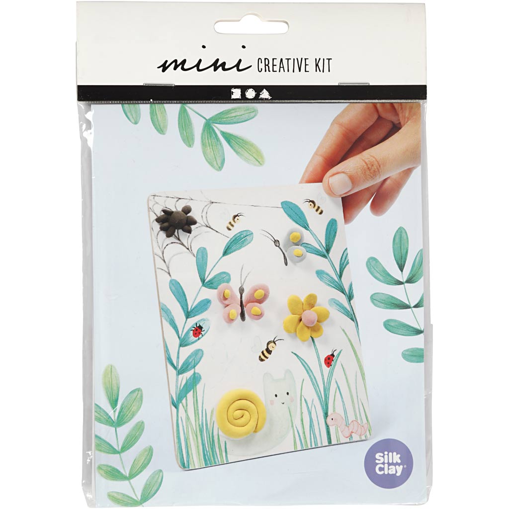 Mini kit créatif en pâte à soie, image 3d, 1 boîte