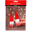 Creativ company mini kit créatif, gnome de Noël, h: 12 cm, rouge, 1 boîte