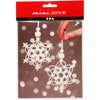Mini kit créatif macrame flocon de neige