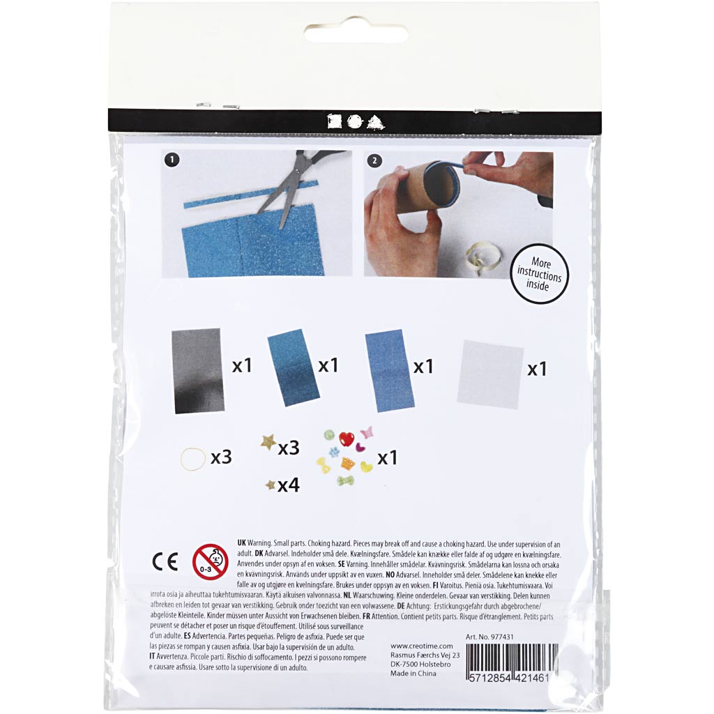 Creativ Company mini kit de toilette kaléidoscope