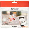 Creativ company mini hobby set porte gnome, bonhomme de neige, 1 boîte