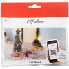Creativ company mini hobby set porte gnome, sapin de Noël, 1 boîte