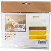 Creativ company mini hobby set papier crépon, branche de magnolia, rapport crêpe : 180%, 1 boîte