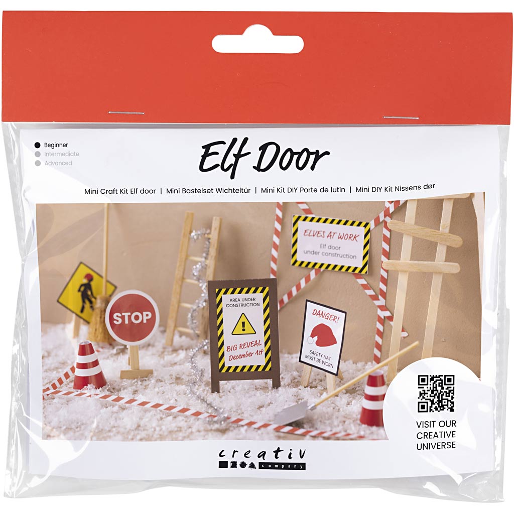 Creativ company mini hobby set porte gnome, en construction, 1 boîte