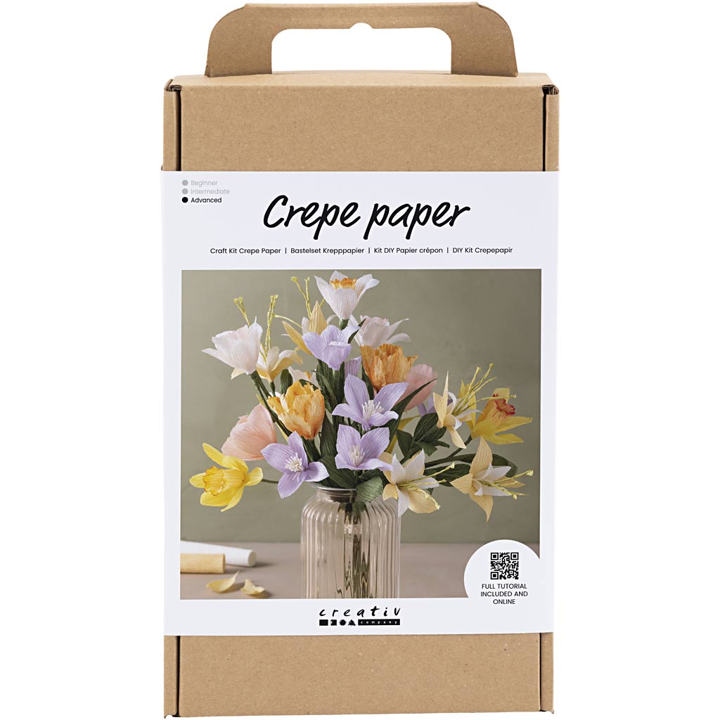 Creativ Company Hobbyset Cread Paper Flower Flowers