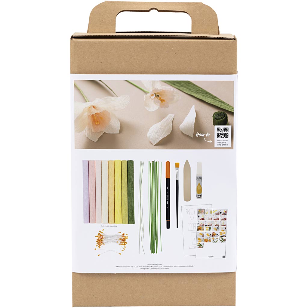Creativ Company Hobbyset Cread Paper Flower Flowers