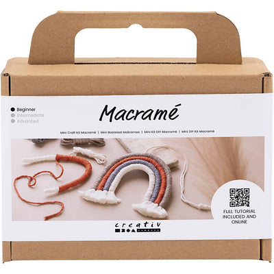 Creativ Company Mini Hobbyset Macrame Rainbow