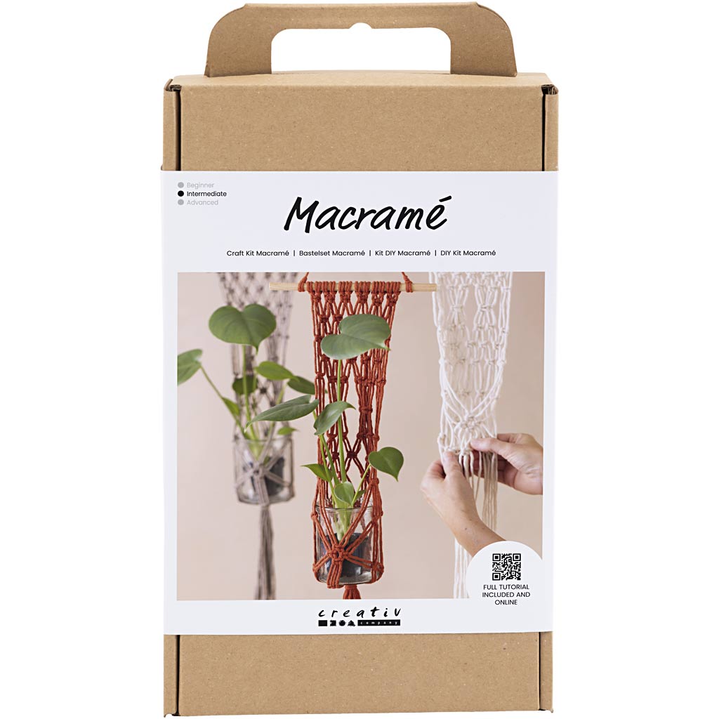 Creativ Company Hobbyset Macrame Flower Sponce