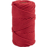Creev Company Macrame Cord Red, 55m - afbeelding 1