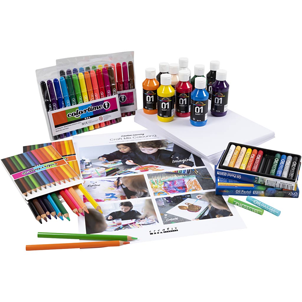 Creativ company group set couleurs, 1 boîte