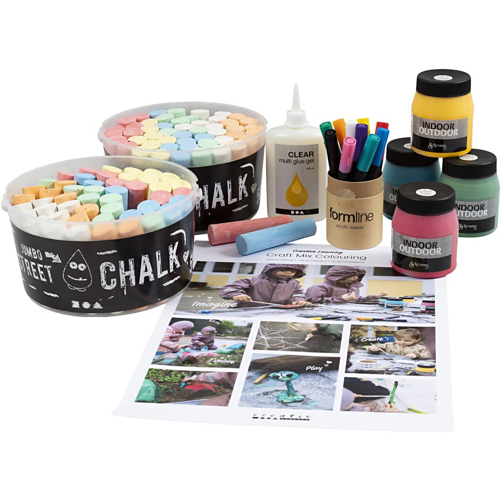 Creativ company group set couleurs, 1 boîte