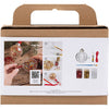 Creativ company mini hobby set Boules de Noël, paillettes, 1 boîte