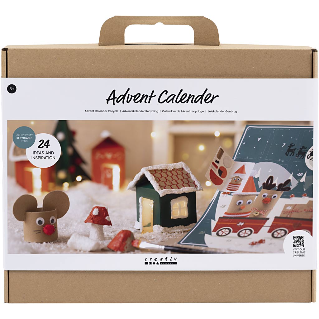 Calendrier de l'avent Creativ company recyclage, 1 boîte