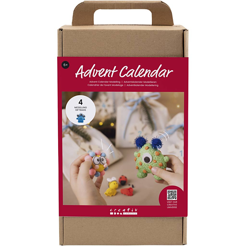 Calendrier de l'Avent de modélisation d'entreprise Creativ, 1 boîte