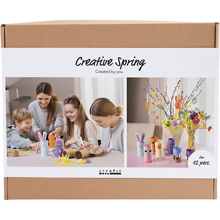 Groupe d'entreprises Creativ set printemps créatif, couleurs printanières, 1 boîte