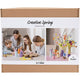 Groupe d'entreprises Creativ set printemps créatif, couleurs printanières, 1 boîte